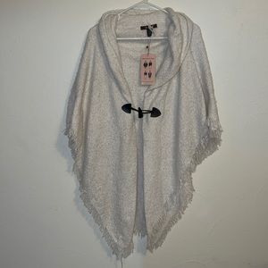 NWT size OneSize Poncho Cape